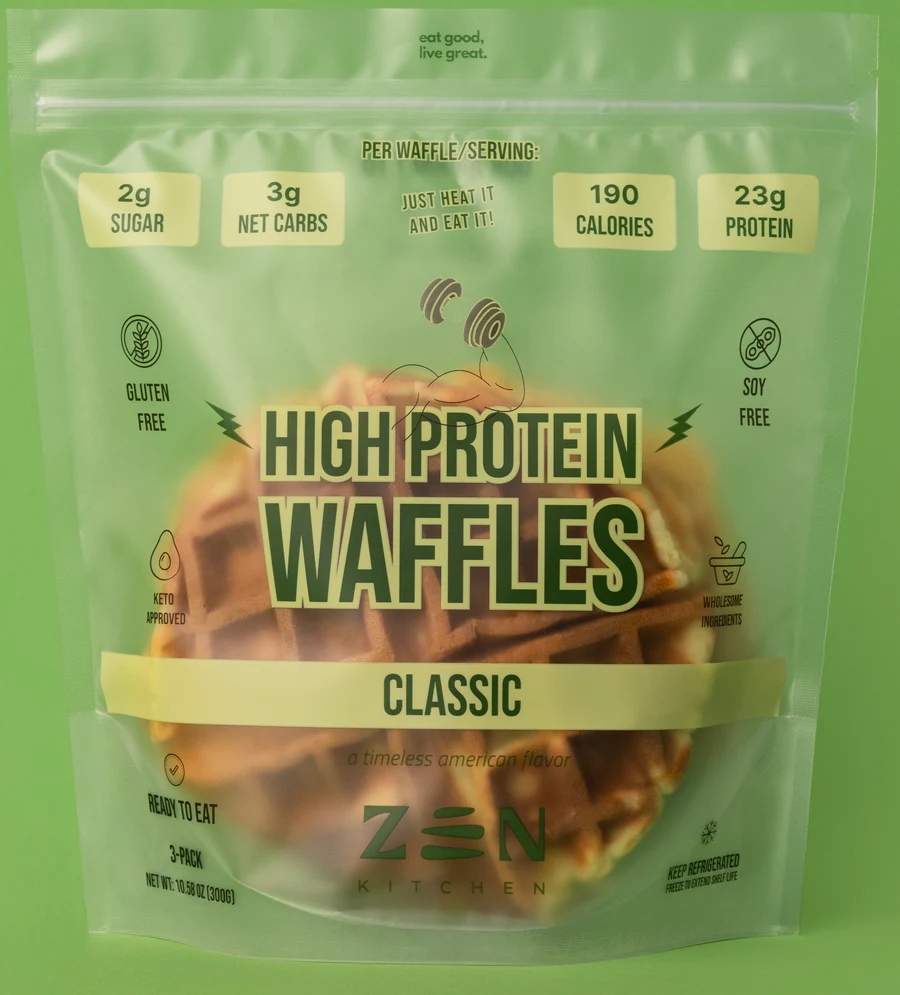 Zen Classic protein waffles